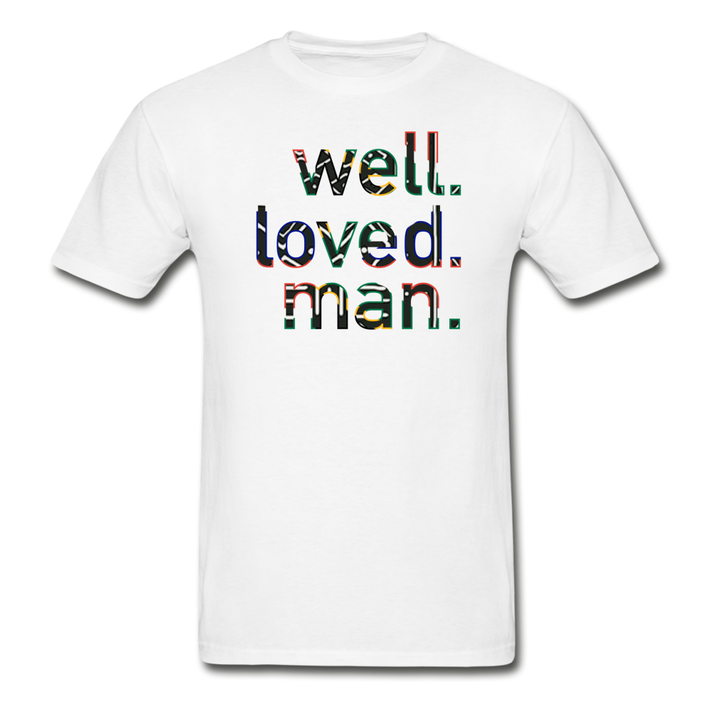 Well Loved Man T-shirt - white