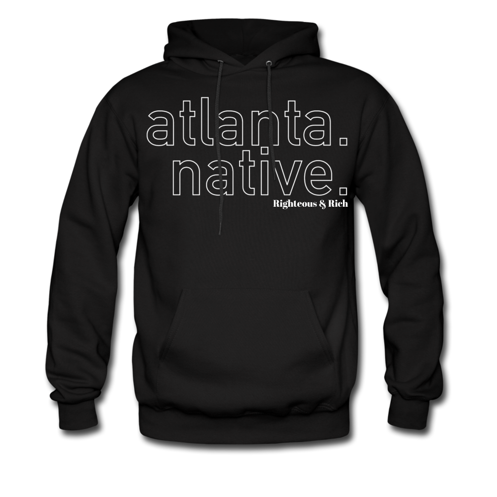 Atlanta Native Hoodie UNISEX - black