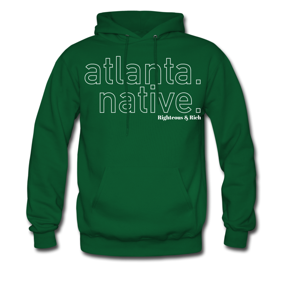 Atlanta Native Hoodie UNISEX - forest green