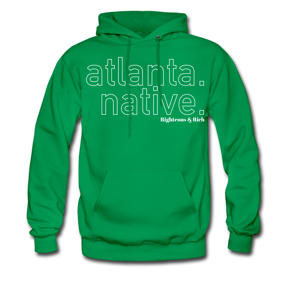 Atlanta Native Hoodie UNISEX - kelly green