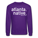Atlanta Native Sweatshirt - purple