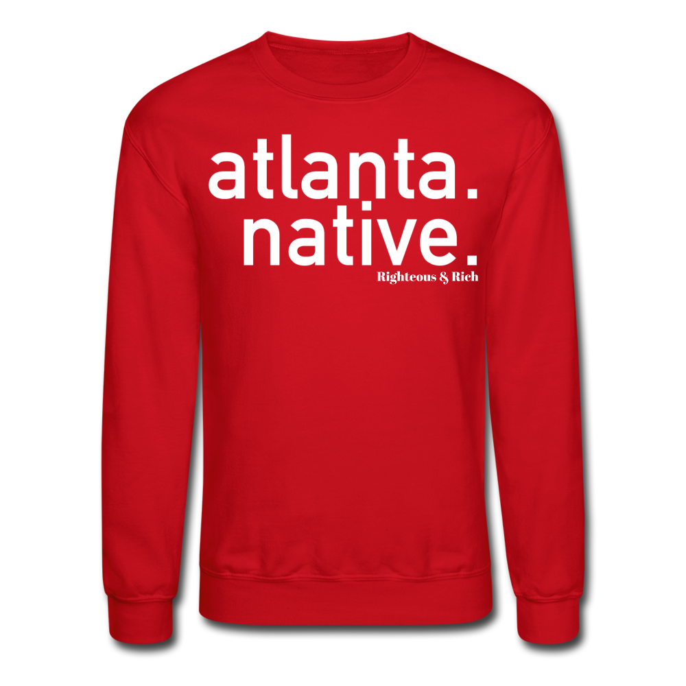 Atlanta Native Sweatshirt - red