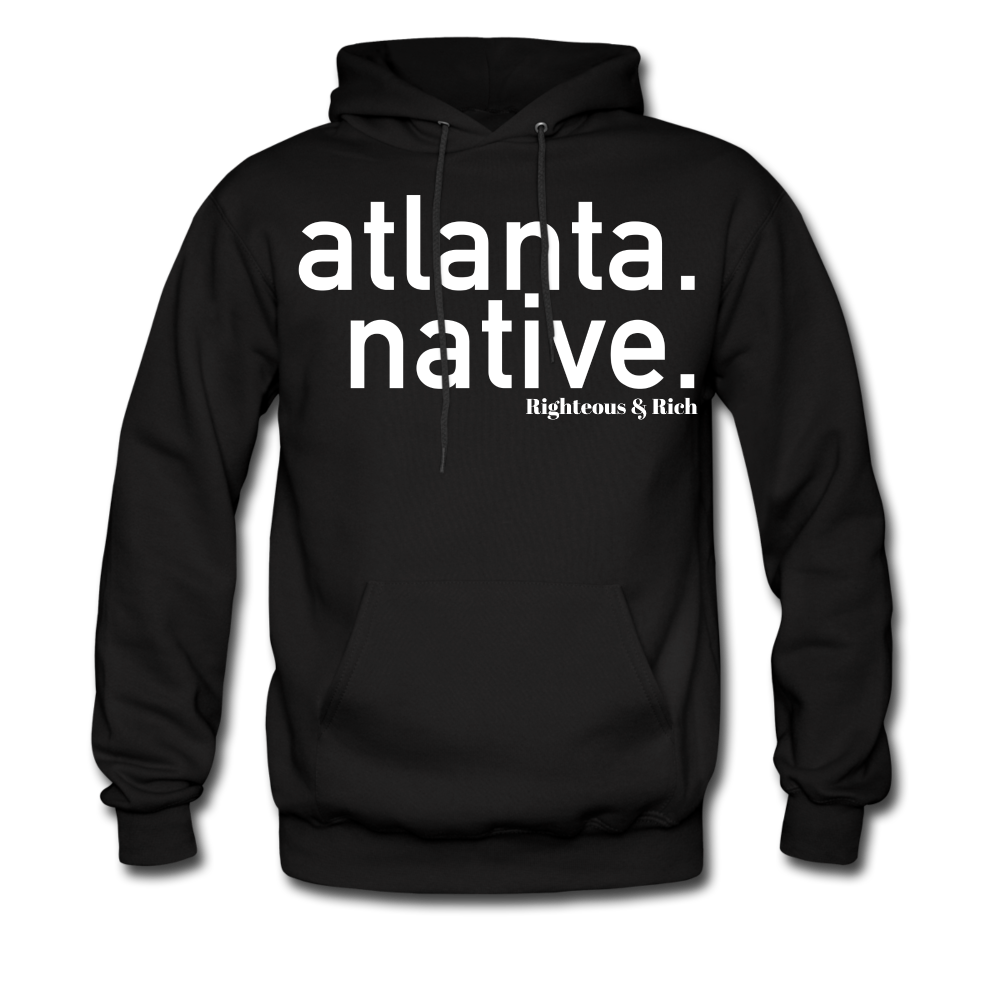 Atlanta Native Hoodie UNISEX - black