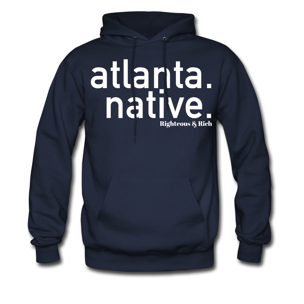 Atlanta Native Hoodie UNISEX - navy