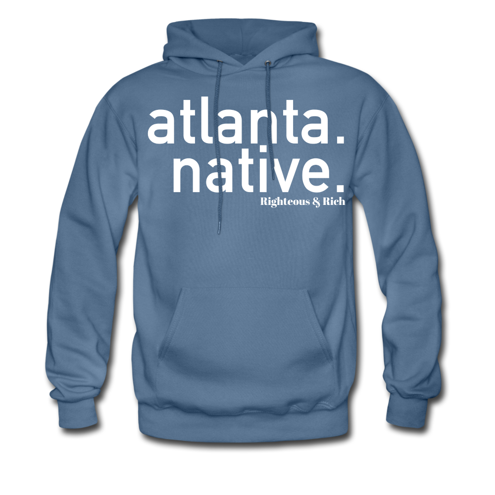 Atlanta Native Hoodie UNISEX - denim blue
