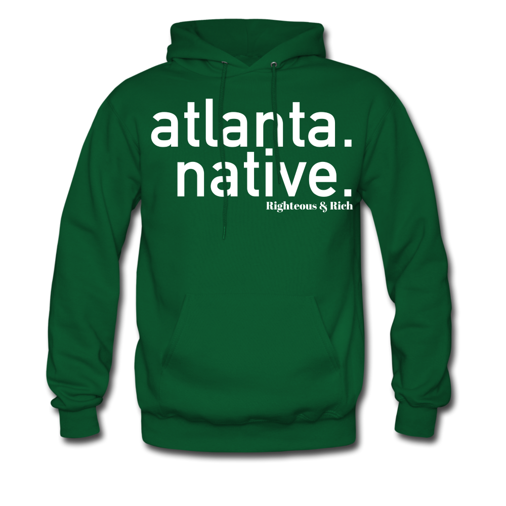 Atlanta Native Hoodie UNISEX - forest green