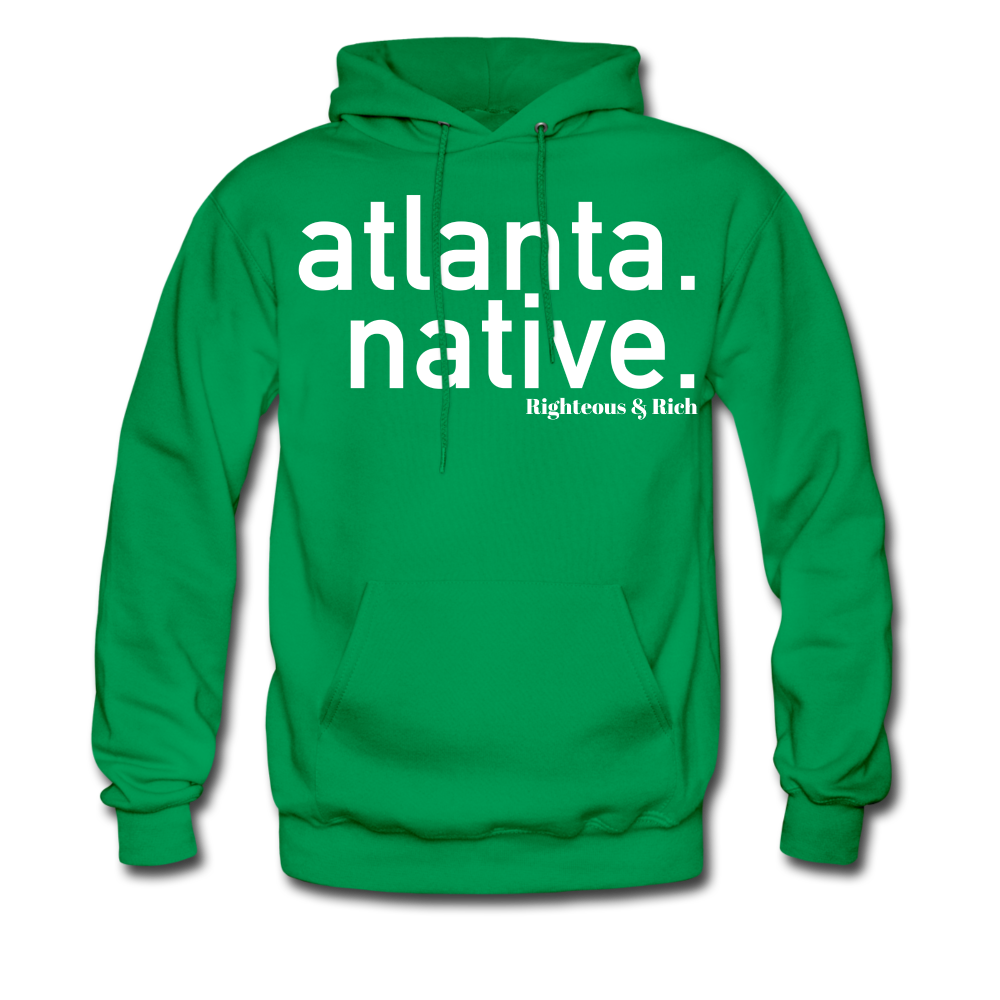 Atlanta Native Hoodie UNISEX - kelly green