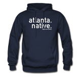 Atlanta Native Hoodie UNISEX(smaller graphic) - navy