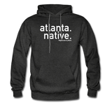 Atlanta Native Hoodie UNISEX(smaller graphic) - charcoal grey