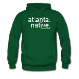 Atlanta Native Hoodie UNISEX(smaller graphic) - forest green