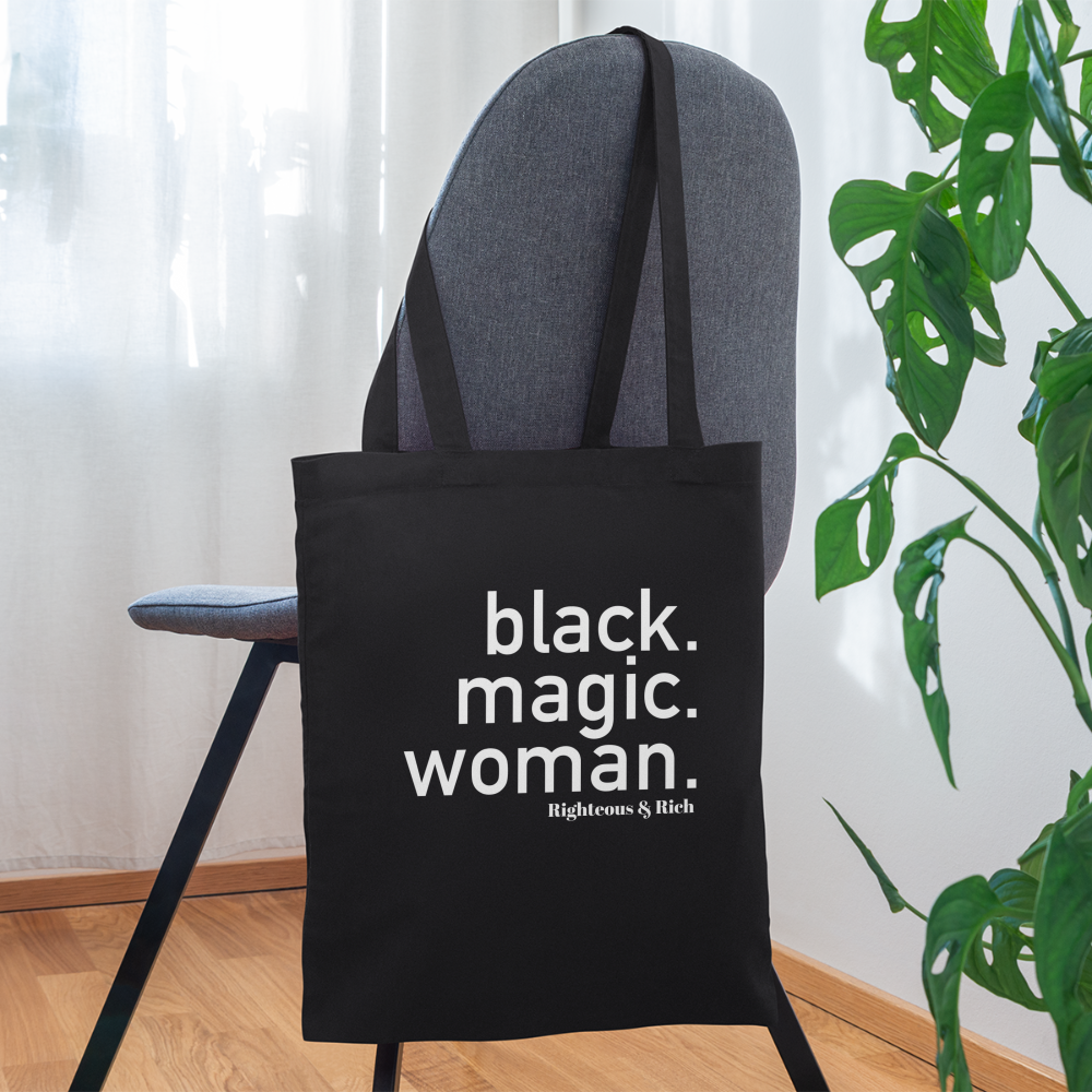 Black. Magic. Woman. Tote Bag - black