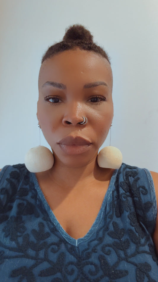 Natural Bell Earrings