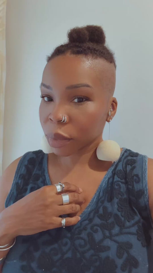 Natural Bell Earrings