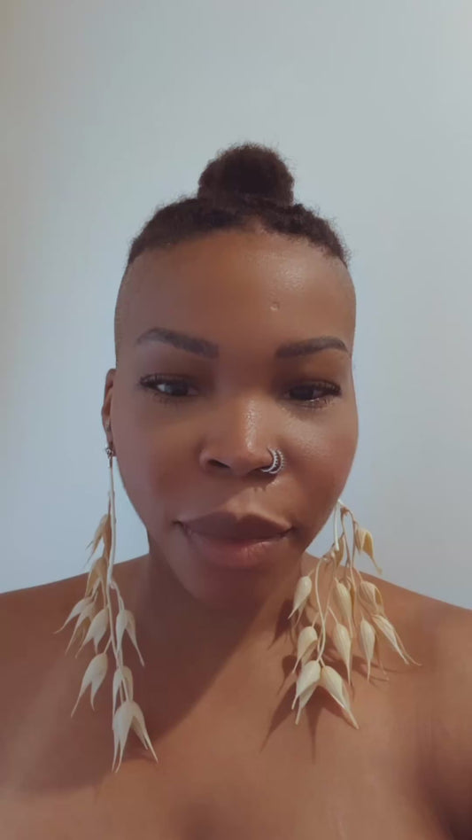 Cream of Wheat Earrings
