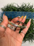 Dainty Vintage Sterling Silver Bangle