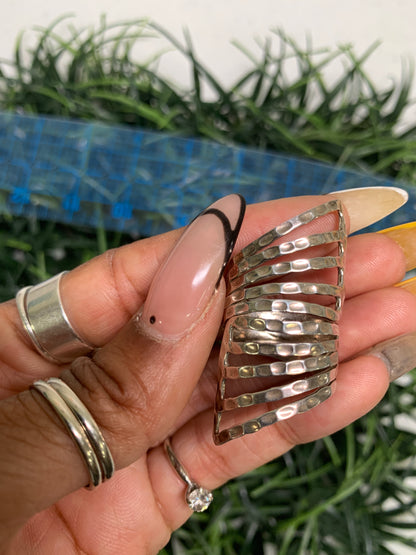 Sterling SilverAdjustable Wrap Handmade Ring