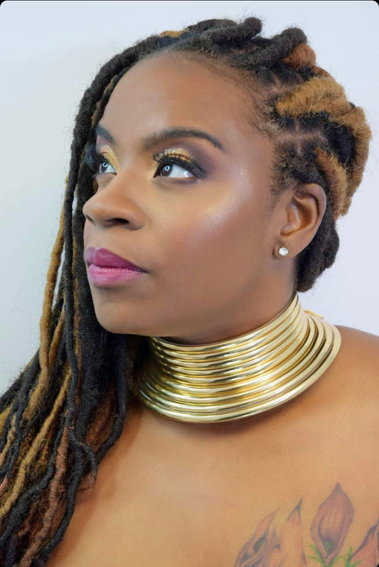 Gold Ndebele Choker