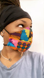 Candy Kente Washable Face Masks