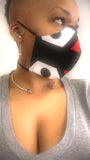 Deco Red/Yellow Washable Face Masks