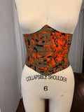 Adjustable Corset Belt in Tribal Camo