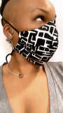 Build Black/White Washable Face Masks