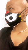 Deco Red/Yellow Washable Face Masks