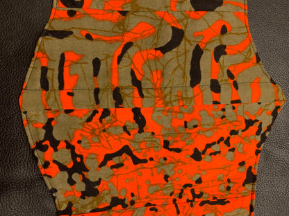 Adjustable Corset Belt in Tribal Camo
