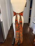 Adjustable Corset Belt in Tribal Camo