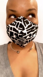 Build Black/White Washable Face Masks