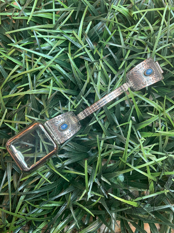 Lapis Stone Sterling Silver Apple Watch Band