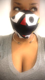 Deco Red/Yellow Washable Face Masks