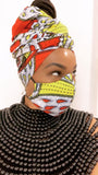 Tidal Washable Face Masks+Headwrap