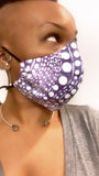 Purple Disco Washable Face Masks