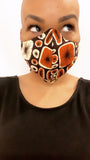 Brownstone Washable Face Masks+Headwrap