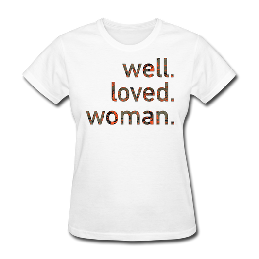 Tribal Camo Women's T-Shirt - white