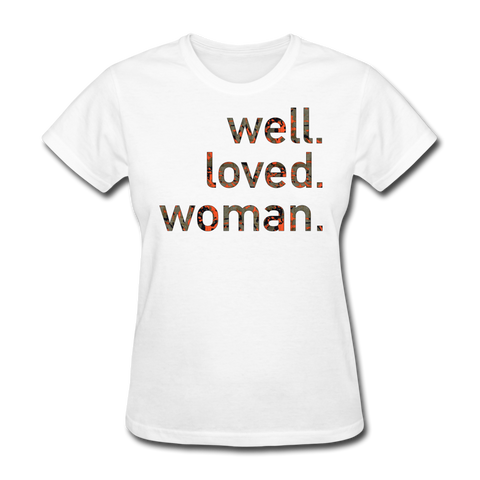Tribal Camo Women's T-Shirt - white