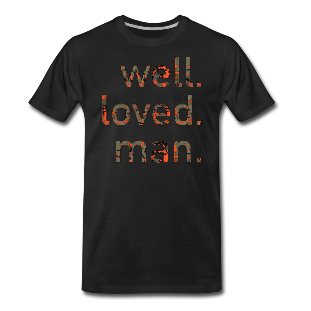 Tribal Camo Men's Premium T-Shirt - black