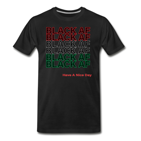 Black AF Men's Premium T-Shirt - black