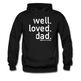 Well Loved Dad Men's Hoodie - black