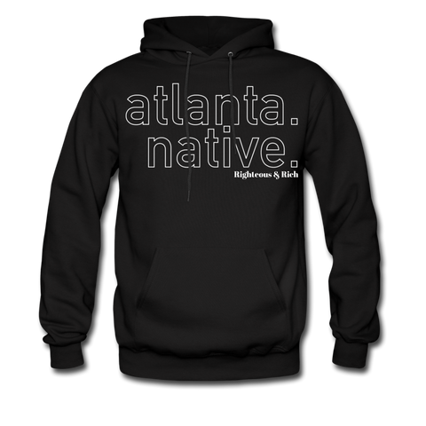 Atlanta Native Hoodie UNISEX - black