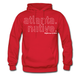 Atlanta Native Hoodie UNISEX - red