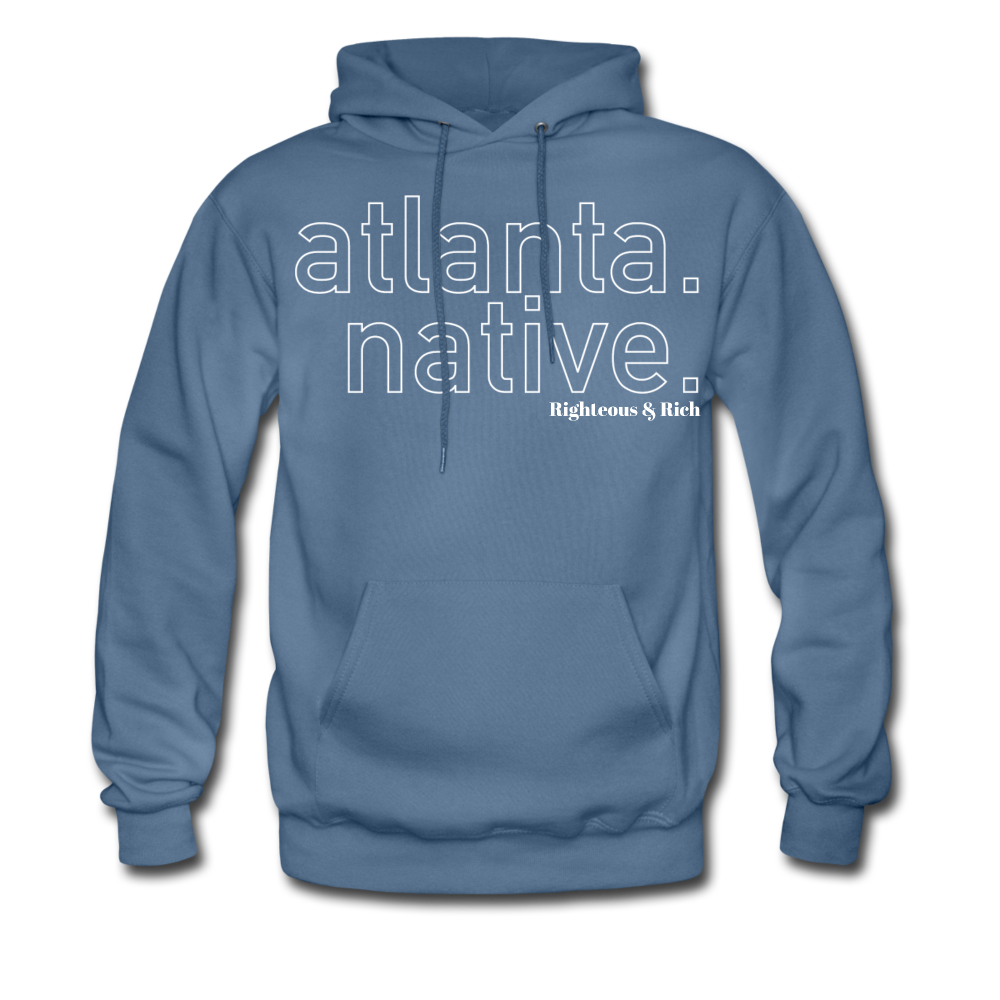Atlanta Native Hoodie UNISEX - denim blue