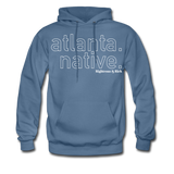 Atlanta Native Hoodie UNISEX - denim blue