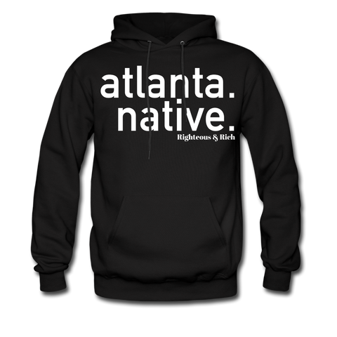 Atlanta Native Hoodie UNISEX - black