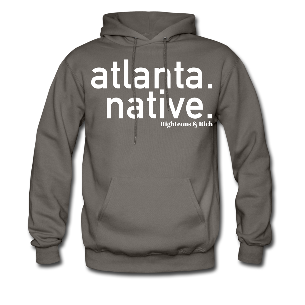 Atlanta Native Hoodie UNISEX - asphalt gray