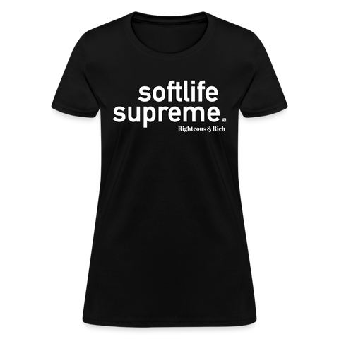Softlife Supreme Women's T-Shirt - black