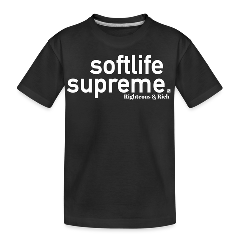 Softlife Supreme Kid’s Premium Organic T-Shirt - black