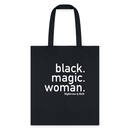 Black. Magic. Woman. Tote Bag - black