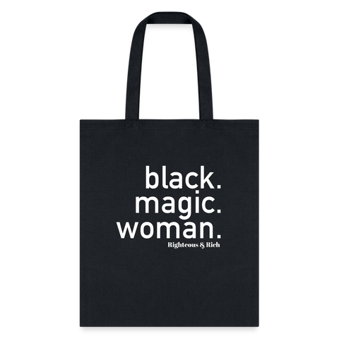Black. Magic. Woman. Tote Bag - black